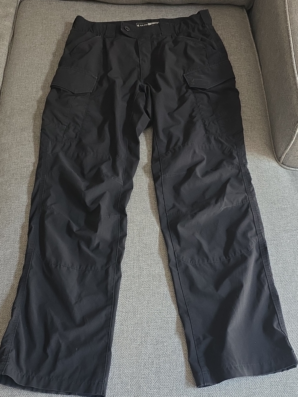 5.11 Tactical Black Cargo Pants, RN#109614, 30 X 32